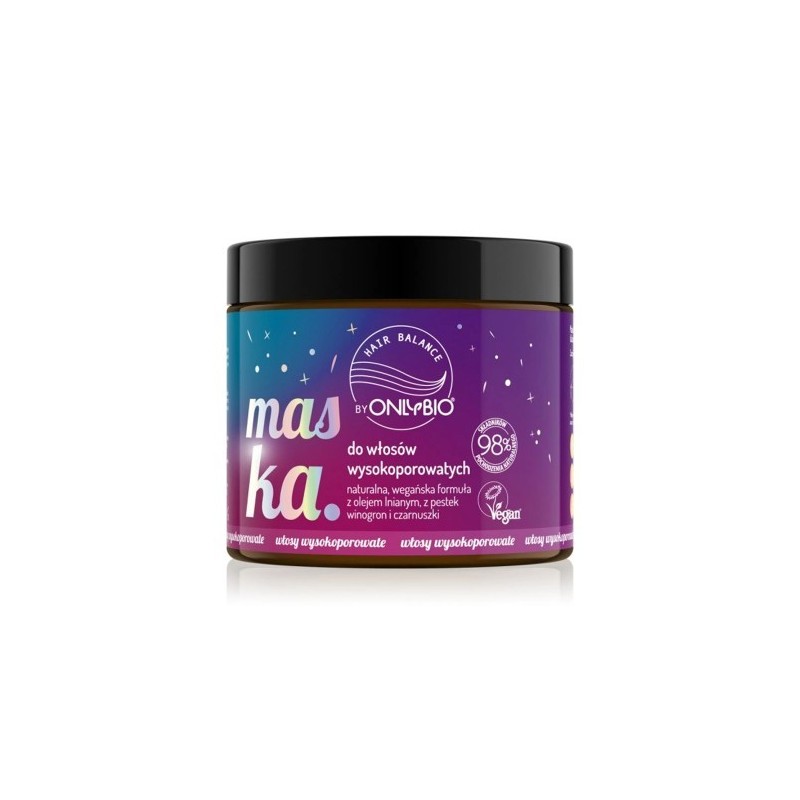 Onlybio Hair In Balance Hair Mask For High Porosity Hair 400ml