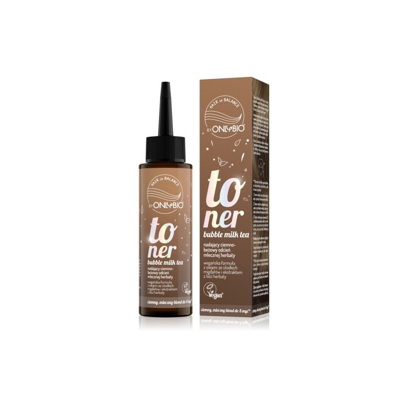 Onlybio Hair In Balance Hair Toner Bubble Milk Tea 100 Ml