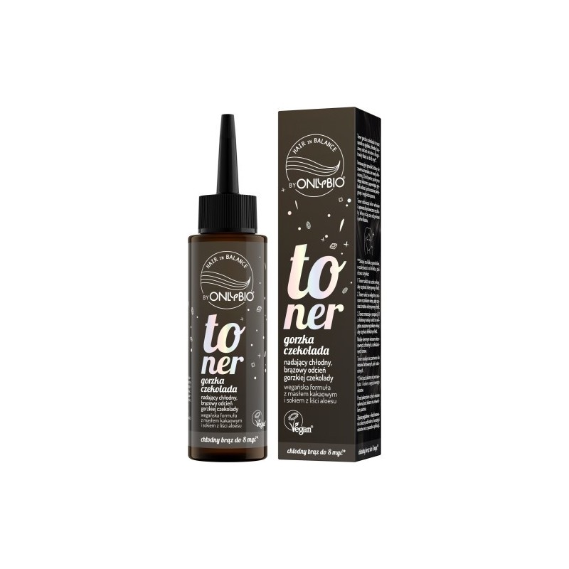 Onlybio Hair In Balance Hair Toner Dark Chocolate 100 Ml