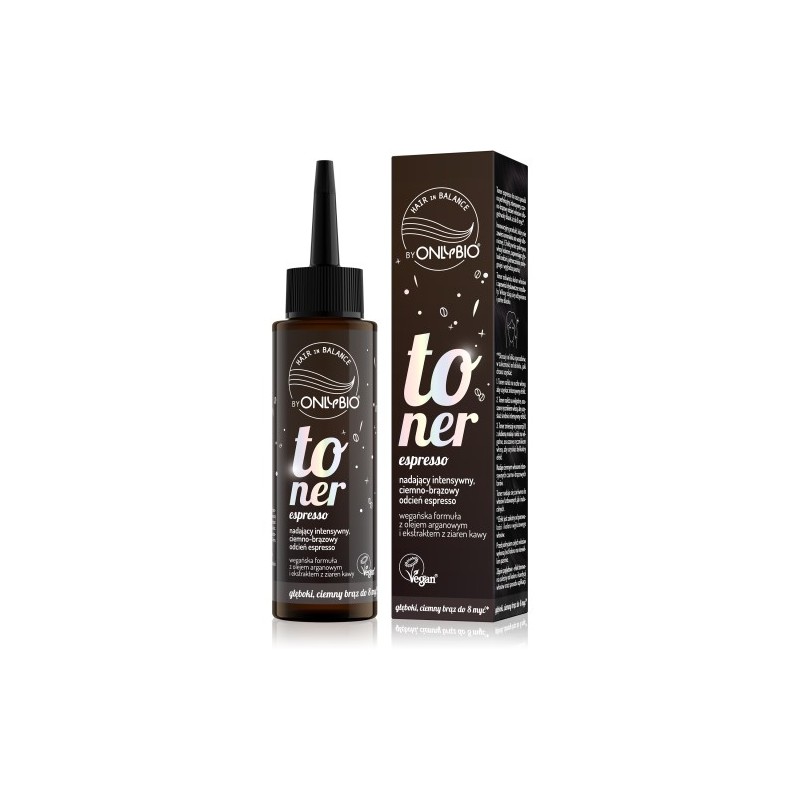 Onlybio Hair In Balance Hair Toner Espresso 100 Ml