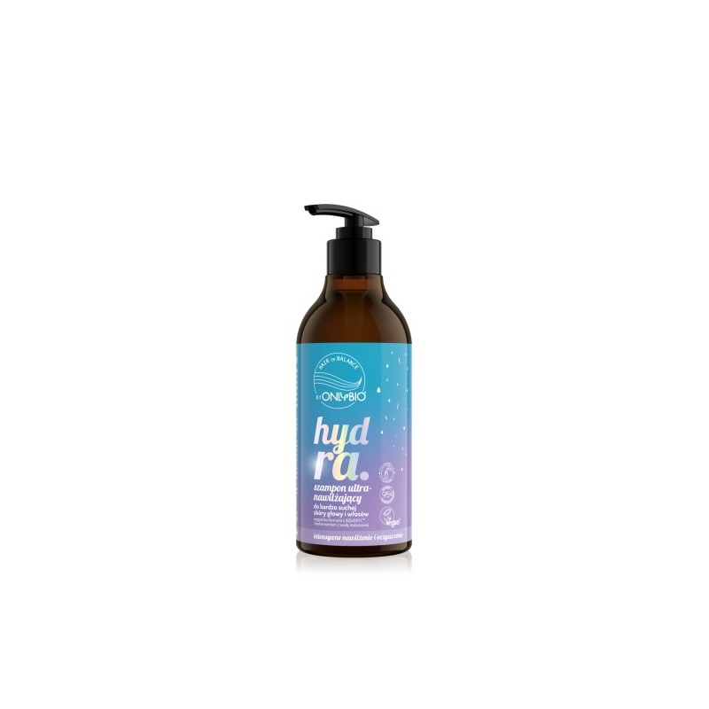 Onlybio Hair In Balance Hydra  Ultra-moisturizing Shampoo For Very Dry Scalp And Hair, 400ml