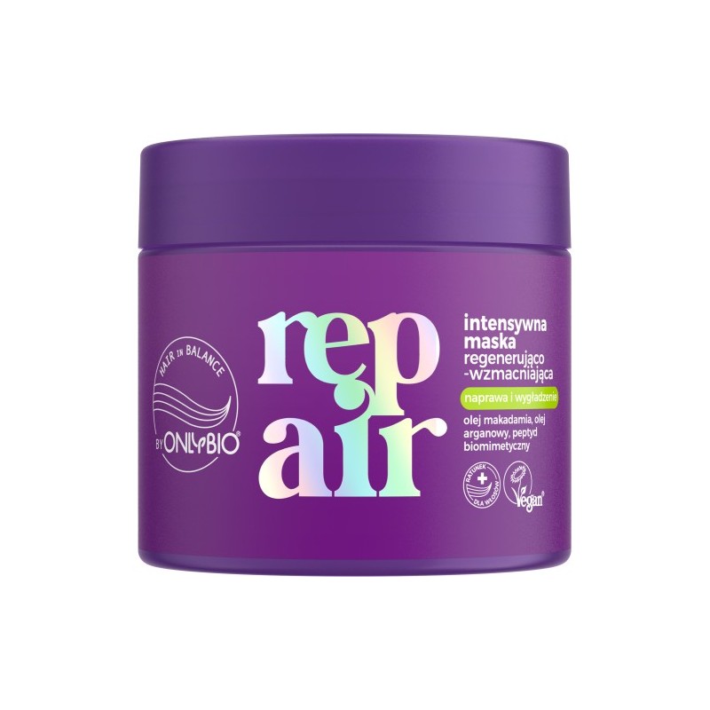 Onlybio Hair In Balance Repair Regenerating & Strengthening Mask 200ml