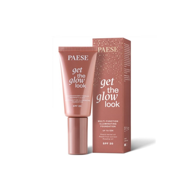 Paese Get The Glow Look Multi-tasking Illuminating Foundation 0n Neutral Beige 30 Ml