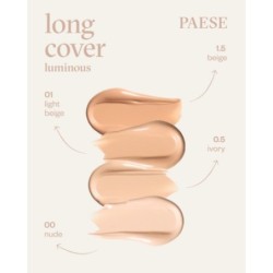 Paese Long Cover Luminous Foundation 0.5 Ivory