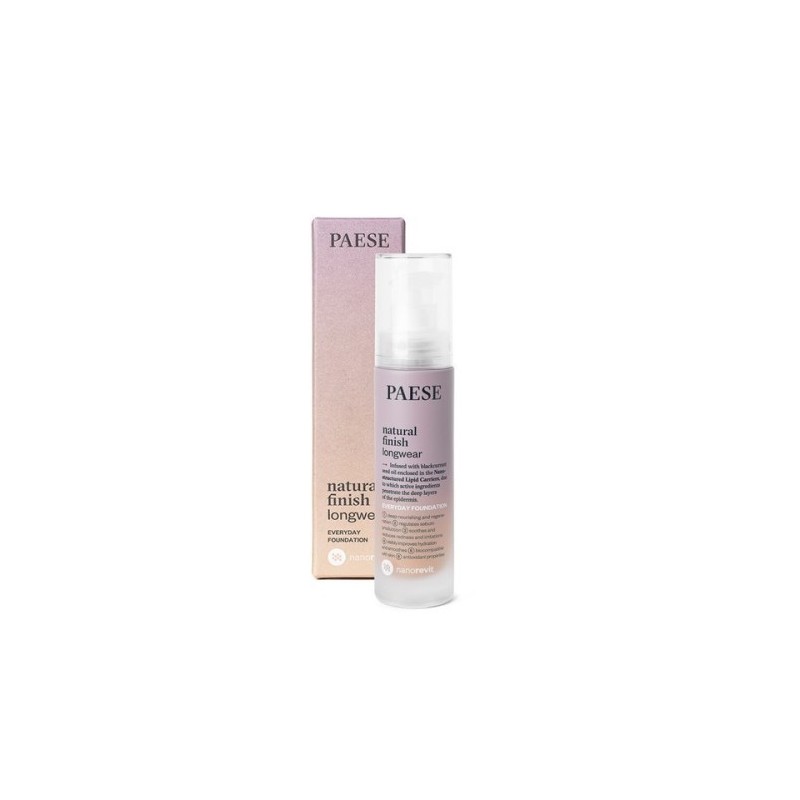 Paese Nanorevit Natural Finish Longwear Foundation 06 Honey, 35ml