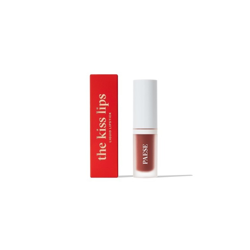 Paese The Kiss Lips Liquid Lipstick 04 Rusty Red 3.4ml