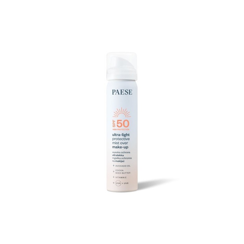 Paese Ultra Light Protective Mist Over Make-up Spf 50 75 Ml