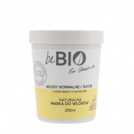 BeBio Naturalna Maska Do Włosów Normalnych / Suchych 200ml
