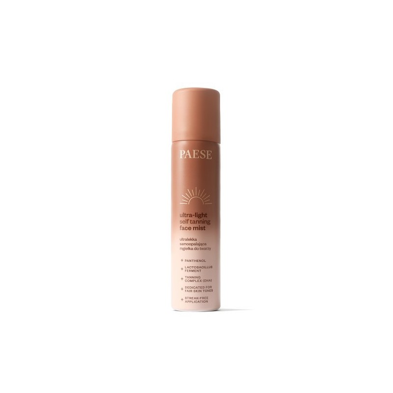 Paese Ultra-light Self Tanning Face Mist 75ml