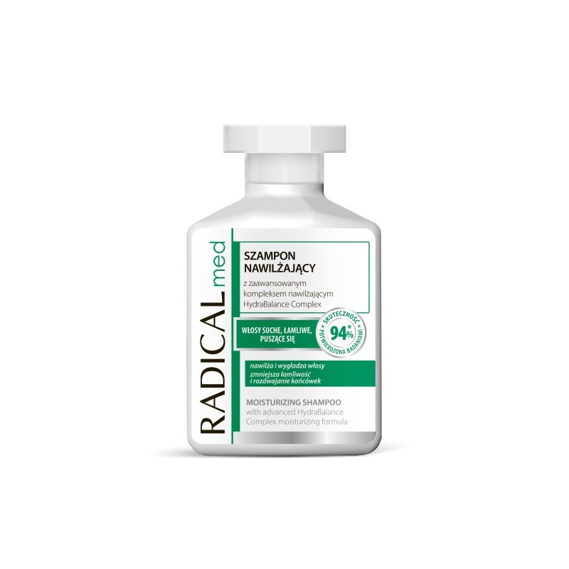 Farmona Radical Med Moisturizing Shampoo For Dry, Brittle, Frizzy Hair 300 Ml