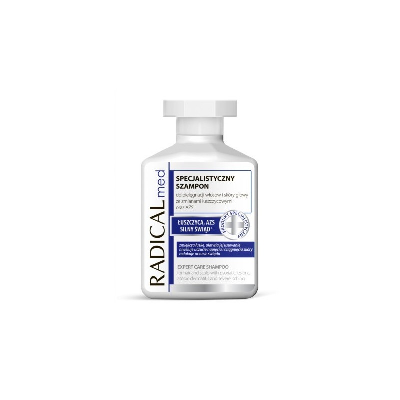 Radical Med A Specialist Shampoo For The Care Of Hair And Scalp With Psoriasis And Atopic Dermatitis 300ml