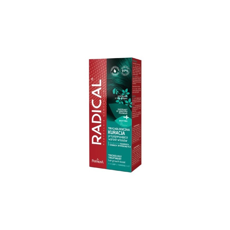 Radical Trichology Treatment For Hair Growth Pre-mask  70ml And Serum 50ml