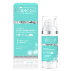 Bielenda Supremelab Skin Tone Light Anti Spot  Cream With Spf 50 Uva/uvb 50ml