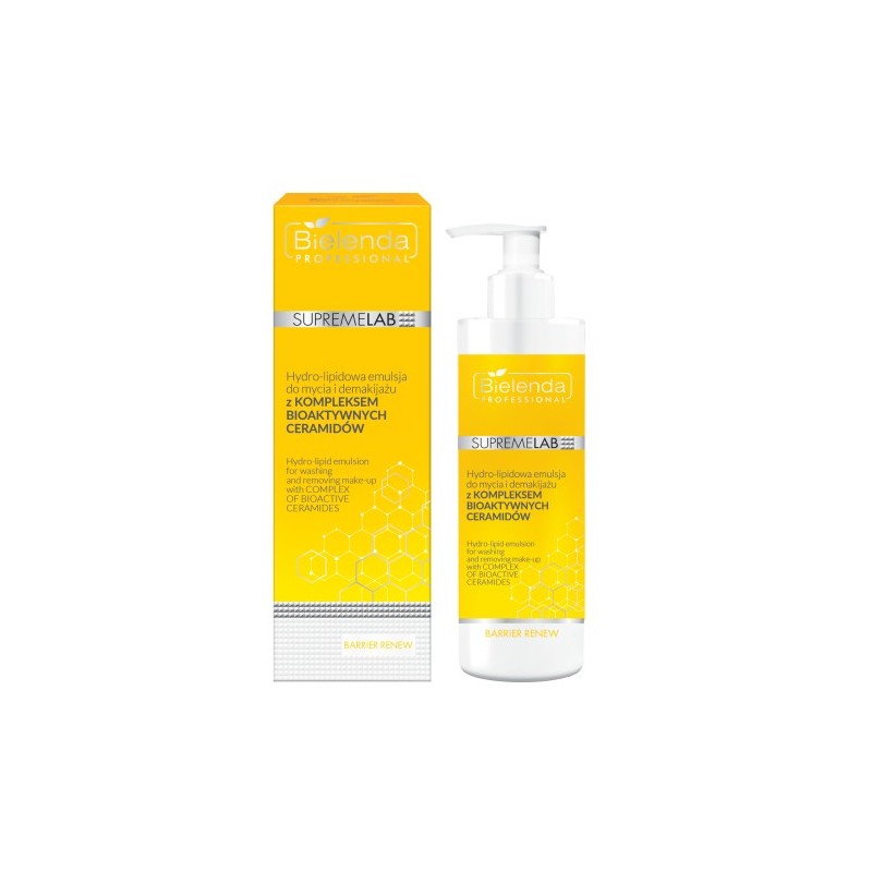 Supremelab Barrier Renew  Hydro-lipid  Face Cleansing Emulsion With Complex Of Bioactive Ceramides 200ml
