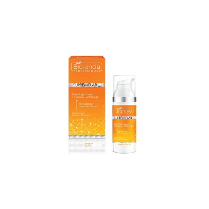 Supremelab Energy Boost Exfoliating Mask With Acids And Vitamin C 50g