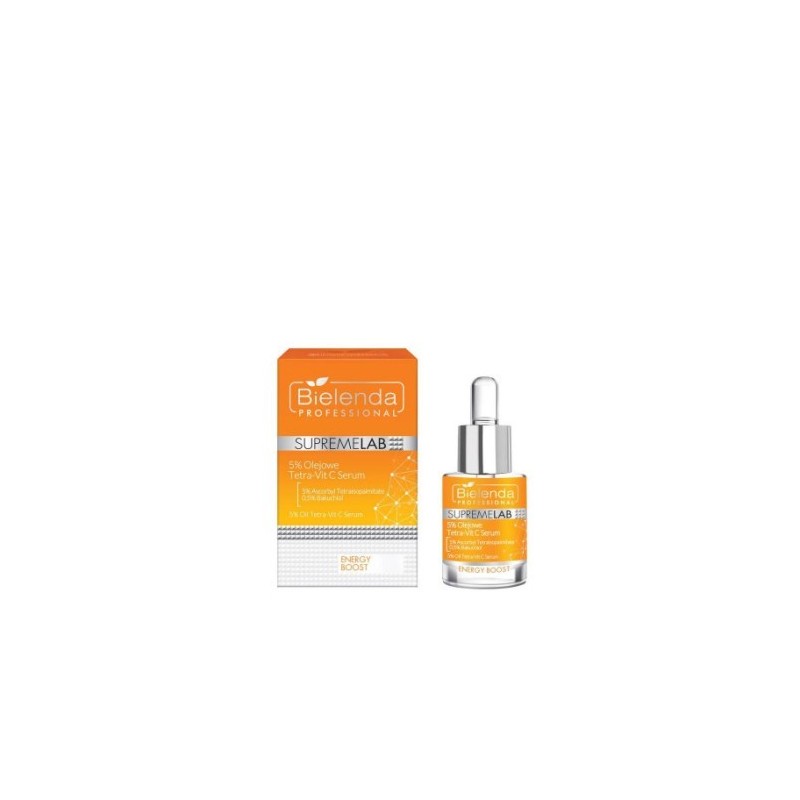 Supremelab Energy Boost Oily 5% Tetra-vit C Serum 15ml