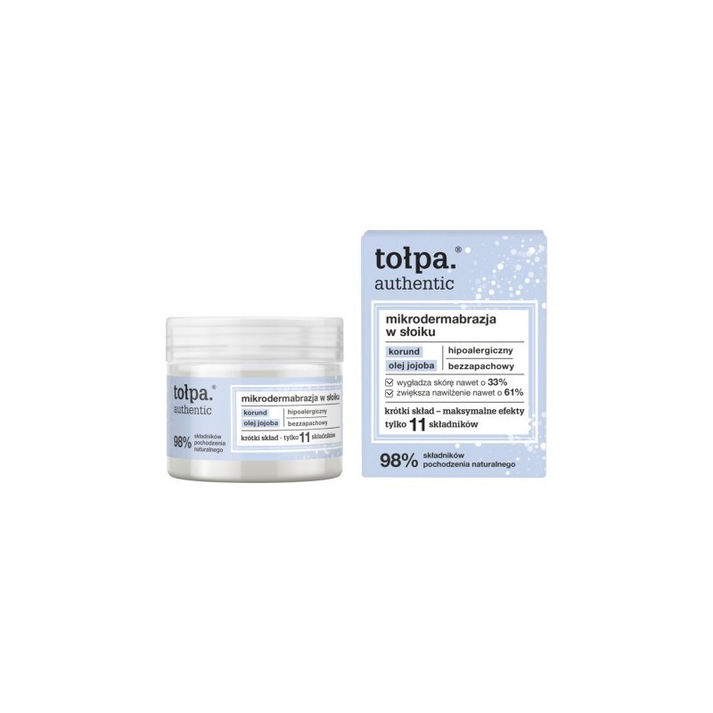 Tolpa Authentic Microdermabrasion In A Jar, 65 G
