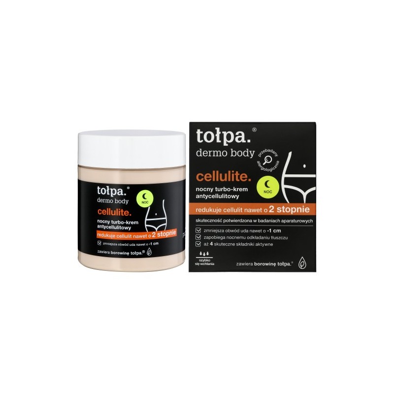 Tolpa Dermo Body Cellulite Anti-cellulite Night Turbo Cream, 250 Ml