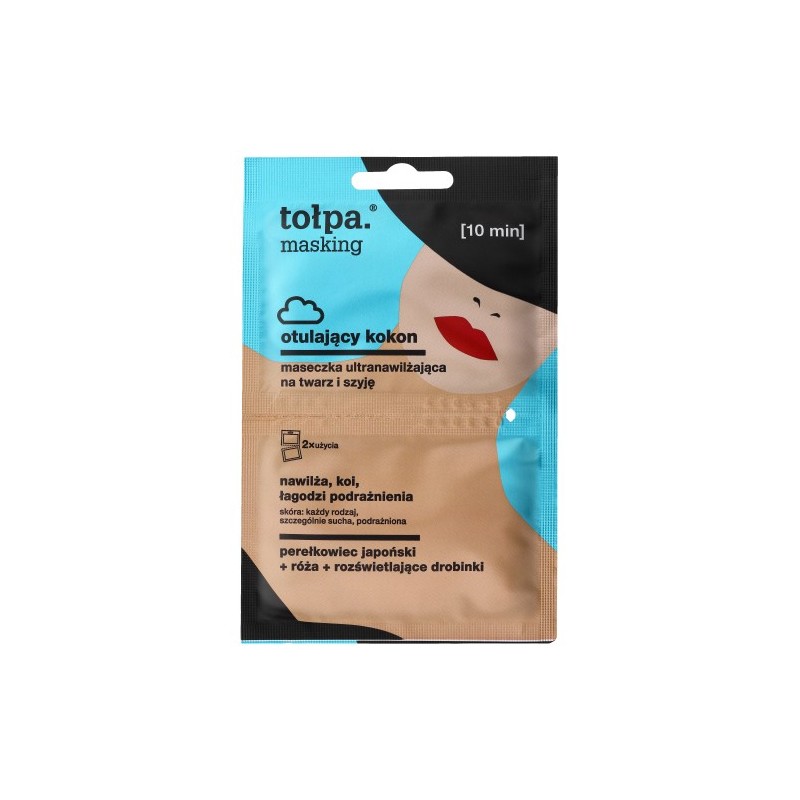 Tolpa Masking Wrap Cocoon Ultra-moisturizing Mask For Face And Neck, 2x5 Ml