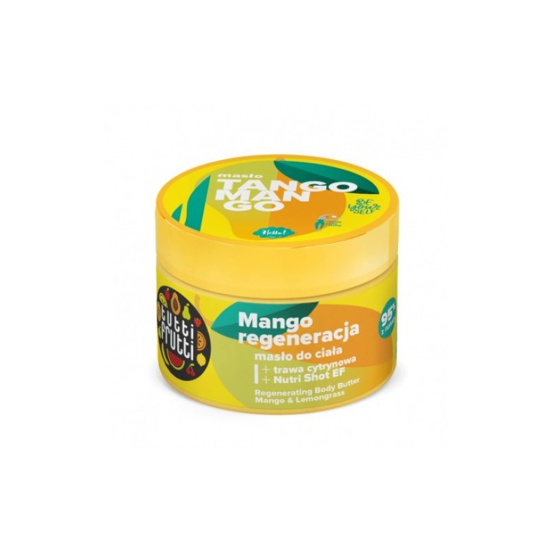 Tutti Frutti Regenerating Body Butter Mango And Lemon Grass 200ml