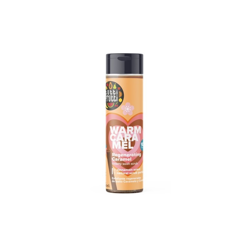 Tutti Frutti Regenerating Creamy Caramel & Cinnamon Cleansing Scrub 200ml