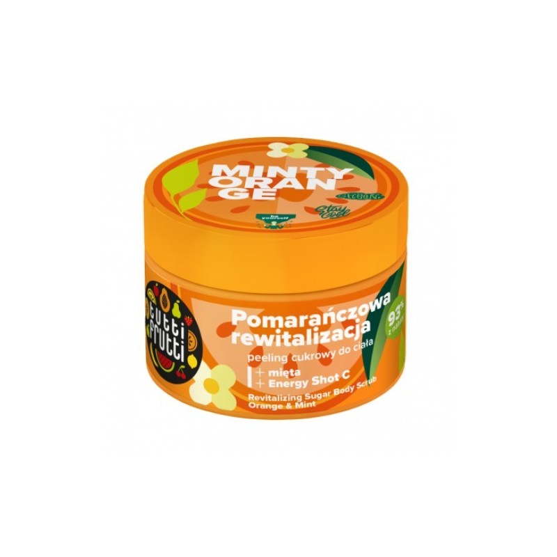 Tutti Frutti Revitalizing Sugar Body Scrub Orange & Mint 300g