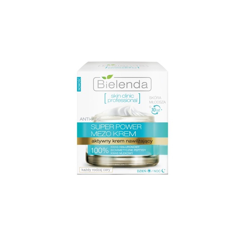Bielenda Skin Clinic Professional Actively Hydrating Anti-age Day/night Cream, 50ml