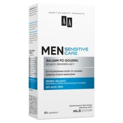 Aa Men Sensitive Soothing & Regenerating Aftershave Balm 100ml