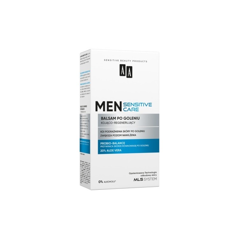 Aa Men Sensitive Soothing & Regenerating Aftershave Balm 100ml