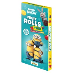FRUIT TRIO ROLLS MINIONKI 45g Bunny Ninja