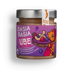 Cashew Nut Butter with UBE, American Blueberry & Raspberry 195g Basia Basia