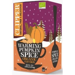 Organic Warming Pumpkin Spice Infusion 44g Clipper
