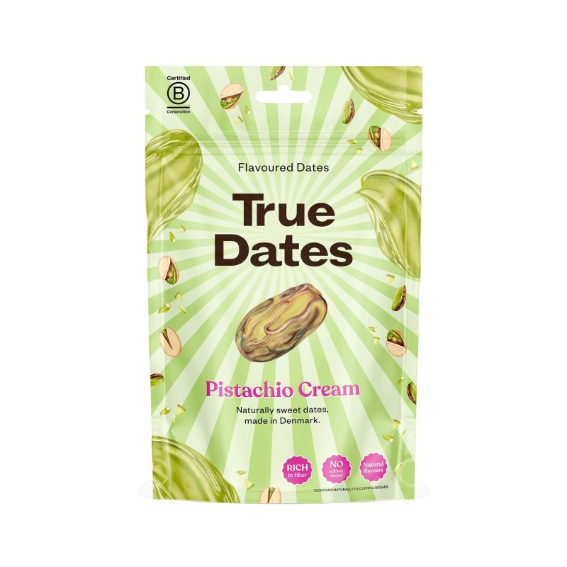Dates with Pistachio Cream Flavour 100g True Dates