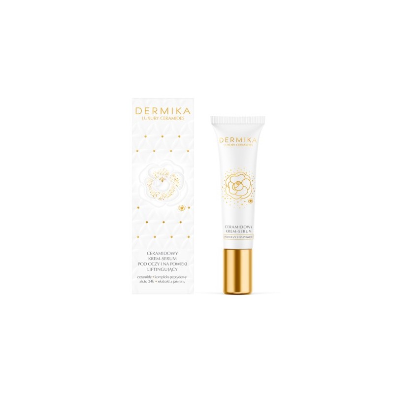 Dermika Luxury Ceramides Ceramide Cream-serum For The Eyes And Eyelids - Hydration 15ml