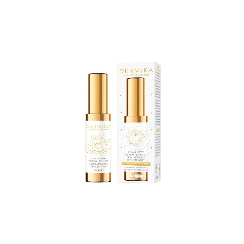 Dermika Luxury Ceramides Ceramide Serum  Rejuvenating Skin Essence, For Night 60ml