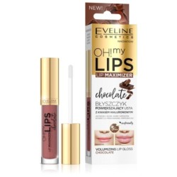Eveline Oh! My Lips Lip Gloss With Chili, Chocolate Scent 4.5ml