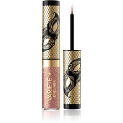 Eveline Variete Liquid Eyeliner Shiny Long Lasting &waterproof No.01 Sparkle Gold 4ml