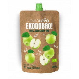 Apple Bio Mousse "Ekodobro" 200g Owolovo