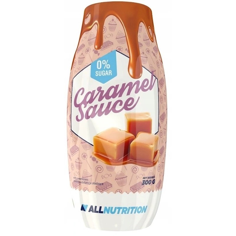 Caramel Sauce No Sugar & Fat 300g Allnutrition