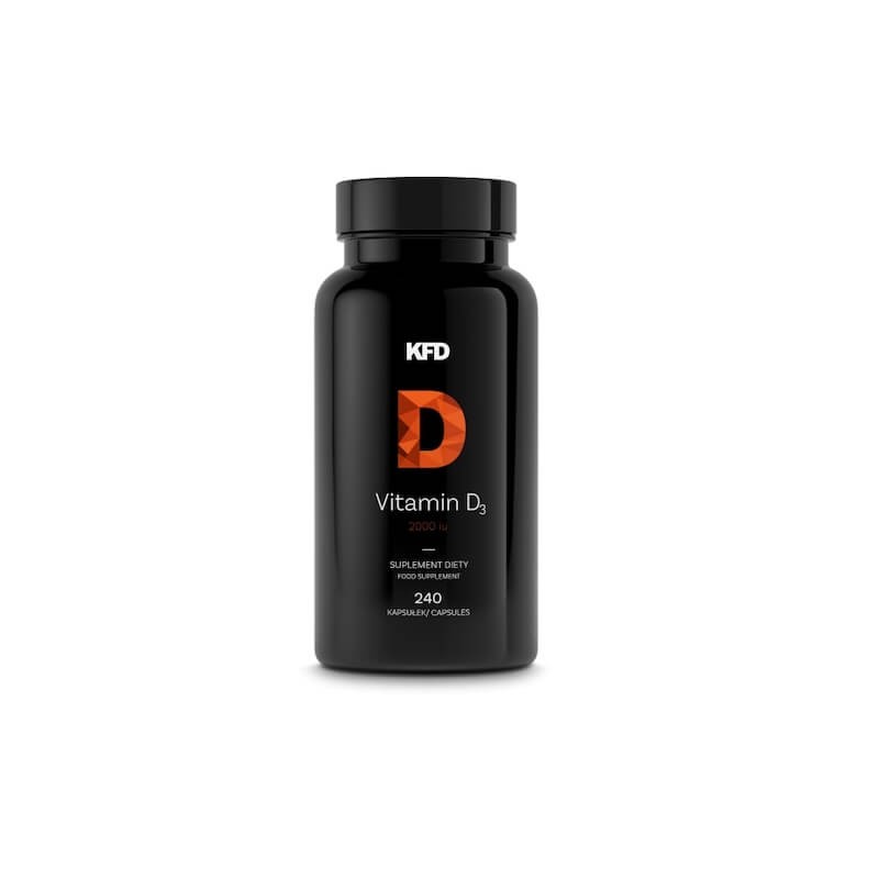 Vitamin D3 2000 IU 240 Capsules KFD