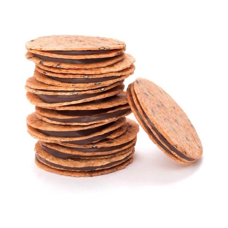 Crispy Coconut Wafer Thins 379g Tropical Fields CO UK