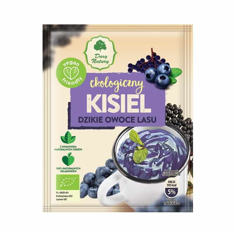 Organic Kissel Wild Forest Fruits 30g Dary Natury
