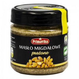 masło migdałowe prażone 185g primavika