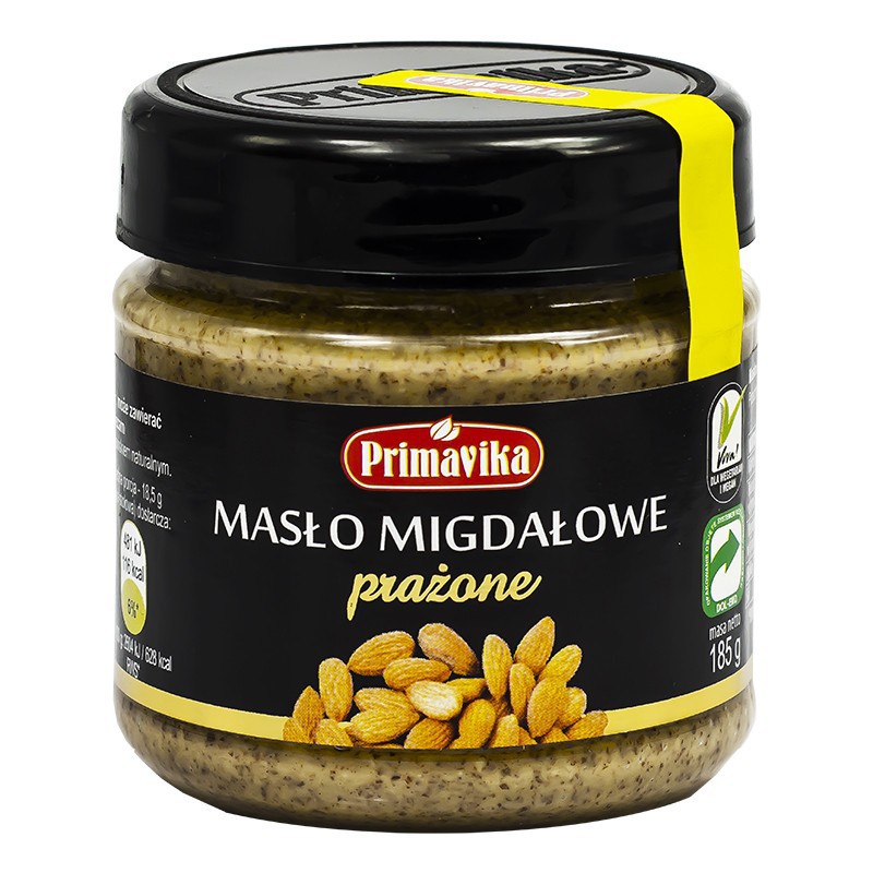 MASŁO MIGDAŁOWE PRAŻONE 185G PRIMAVIKA