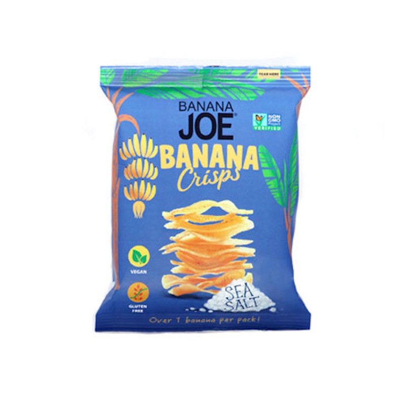 Banana Chips Sea Salt 23g Banana Joe