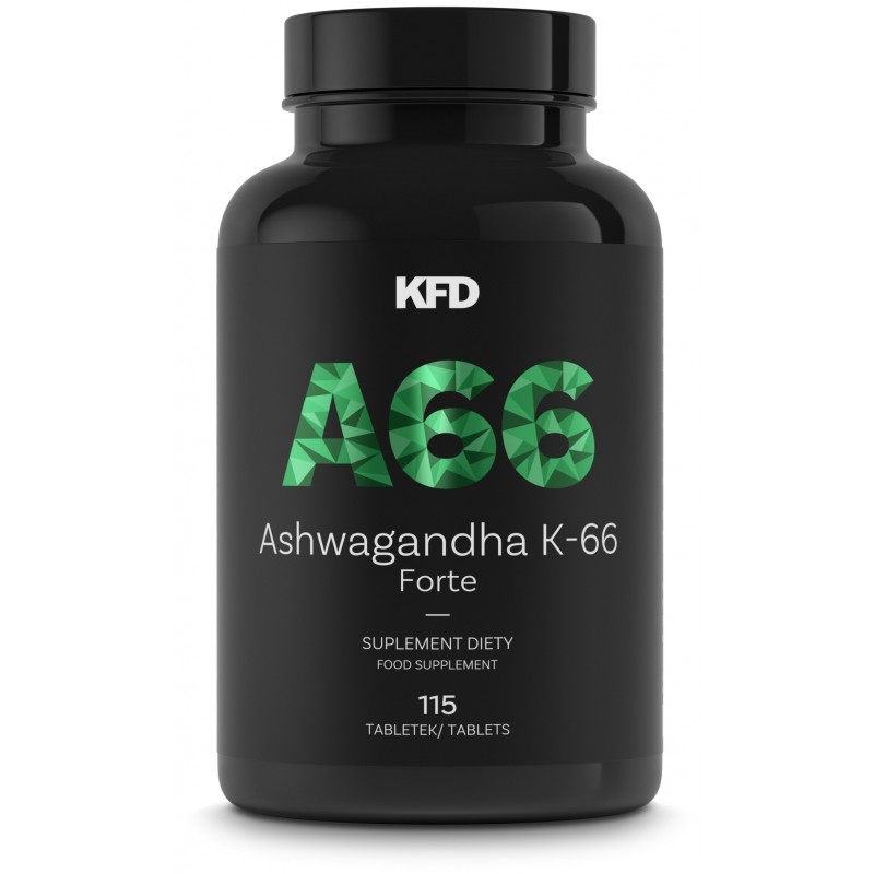 Ashwagandha K66 Forte 115 Tabletek KFD