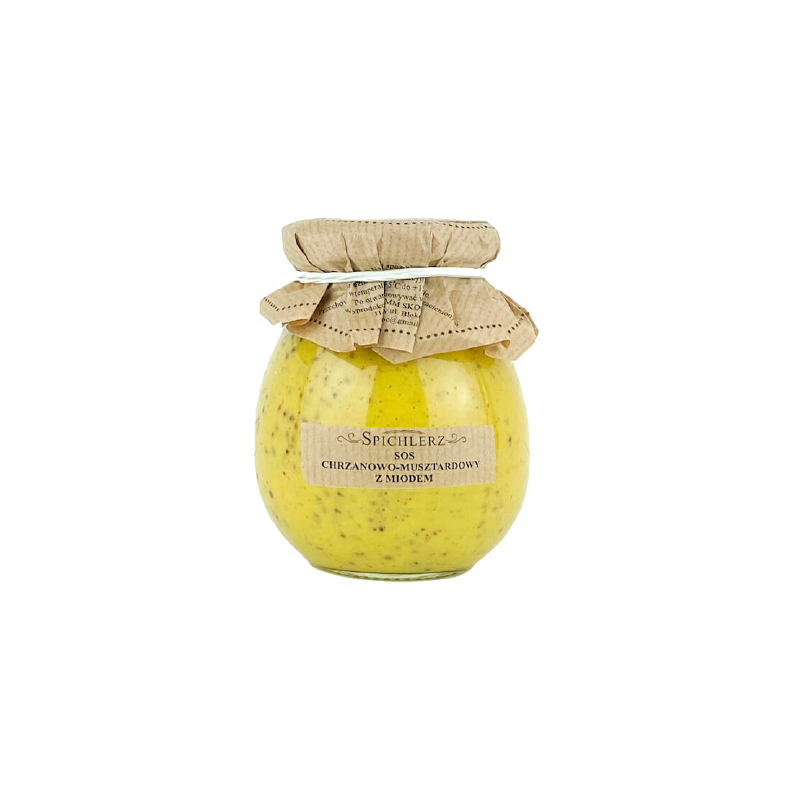HorseradishMustard Sauce With Honey 240g Spichlerz