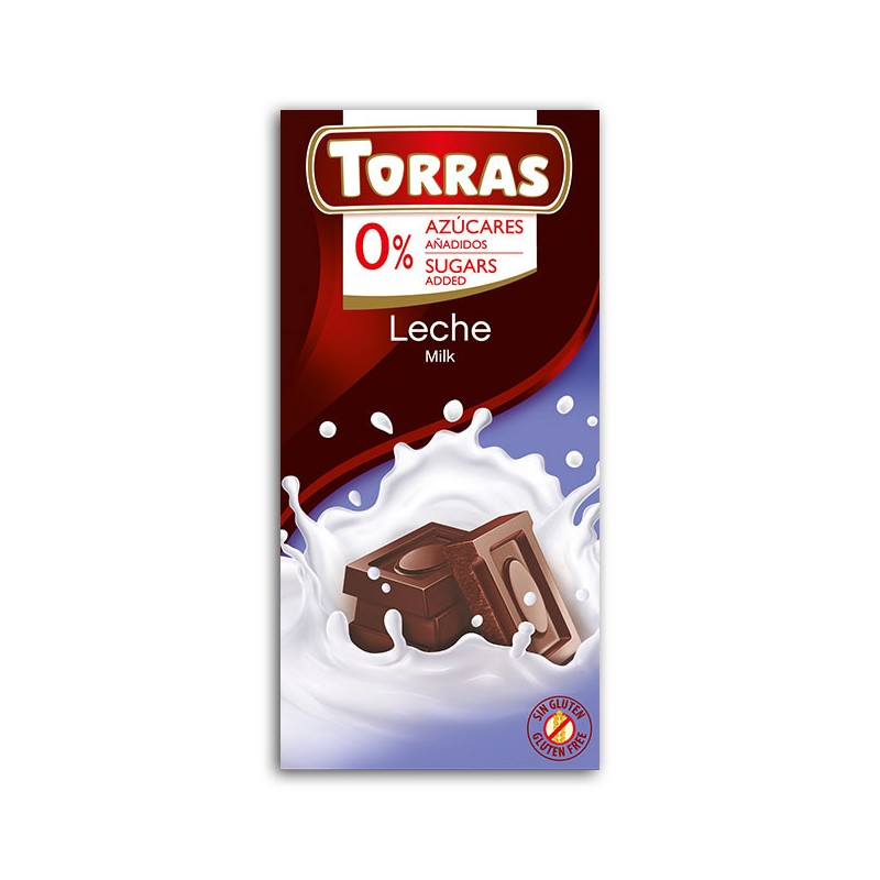 Milk Chocolate 75g Torras