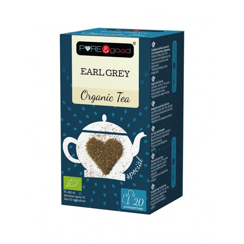 Herbata Ekologiczna Earl Grey 36g Pure&Good
