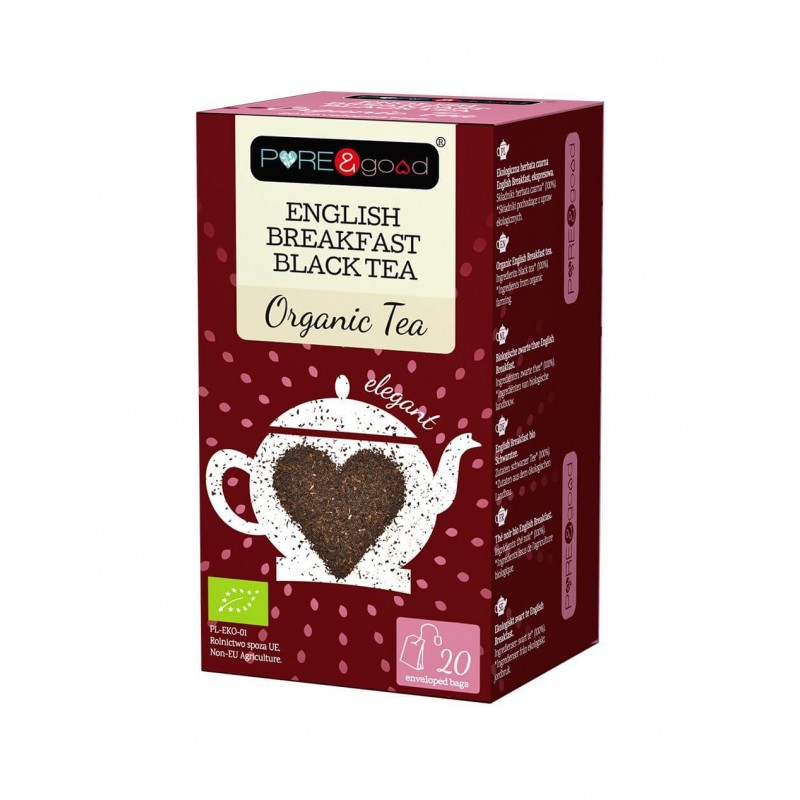 Organic Tea English Breakfast 36g Pure&Good